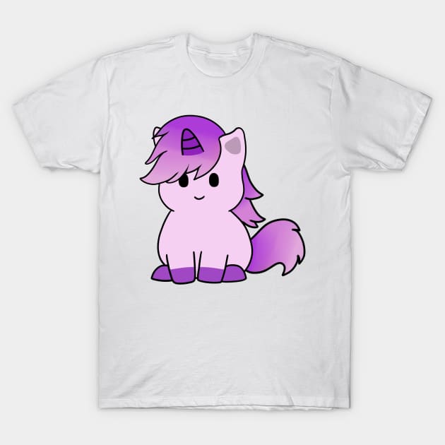 Purple Unicorn T-Shirt by BiscuitSnack